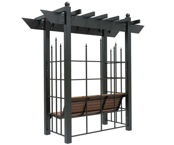 Пергола со скамейкой «Зимний сад»