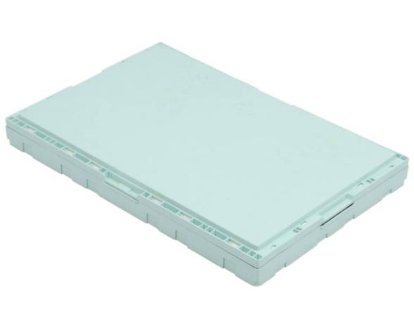 Ящик пластиковый складной сплошной, 600х400х310 мм, белый [600400310-00]